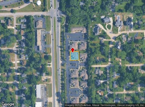  6735 Kingery Hwy, Willowbrook, IL Parcel Map