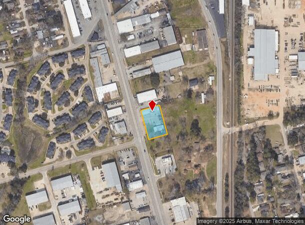  712 S Frazier St, Conroe, TX Parcel Map
