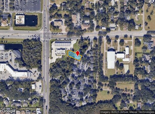 687 W Lumsden Rd, Brandon, FL Parcel Map
