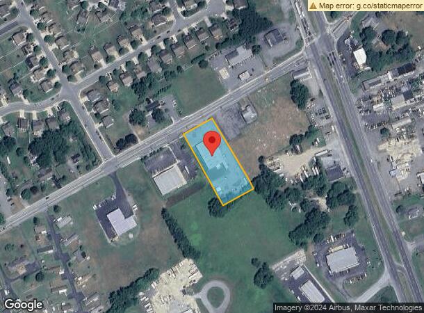  712 Main St, Dover, DE Parcel Map