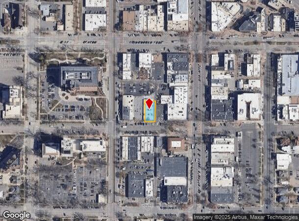  140 W Oak St, Fort Collins, CO Parcel Map