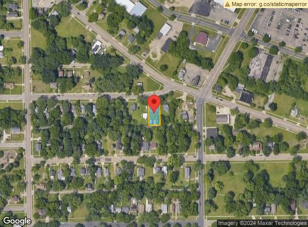  21 Spring St, Battle Creek, MI Parcel Map