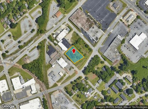  2110 College Dr, High Point, NC Parcel Map
