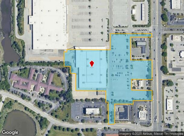  17630 Halsted St, Homewood, IL Parcel Map