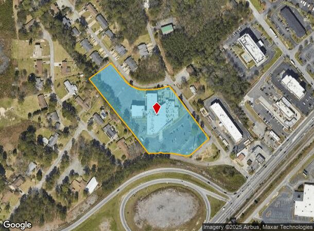  1539 Horseshoe Dr, Columbia, SC Parcel Map