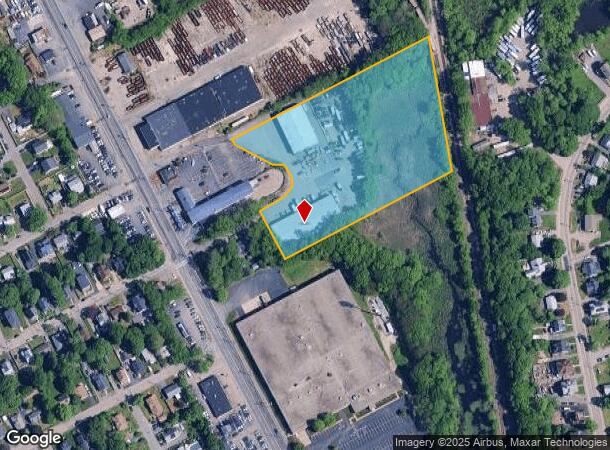  1079 N Montello St, Brockton, MA Parcel Map