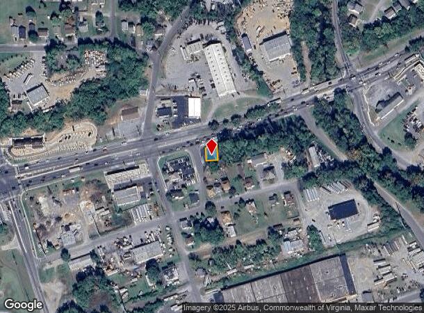 1201 Orange Ave Ne, Roanoke, VA Parcel Map
