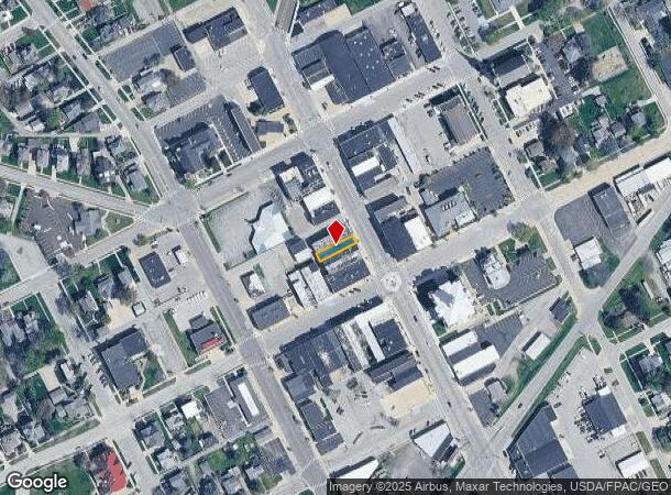 711 N Perry St, Napoleon, OH Parcel Map