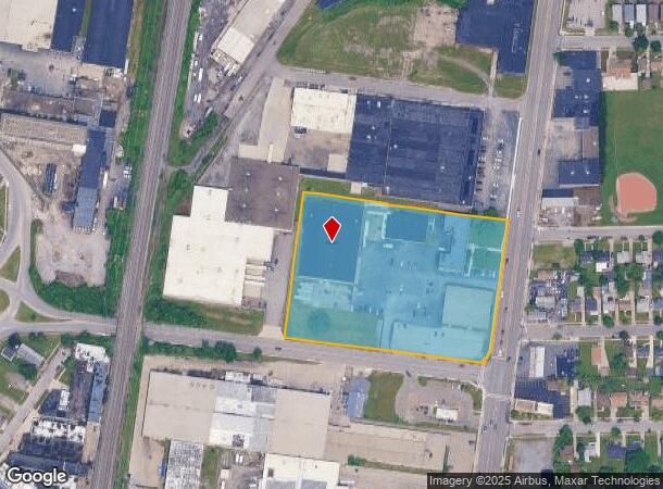  1080 Military Rd, Buffalo, NY Parcel Map