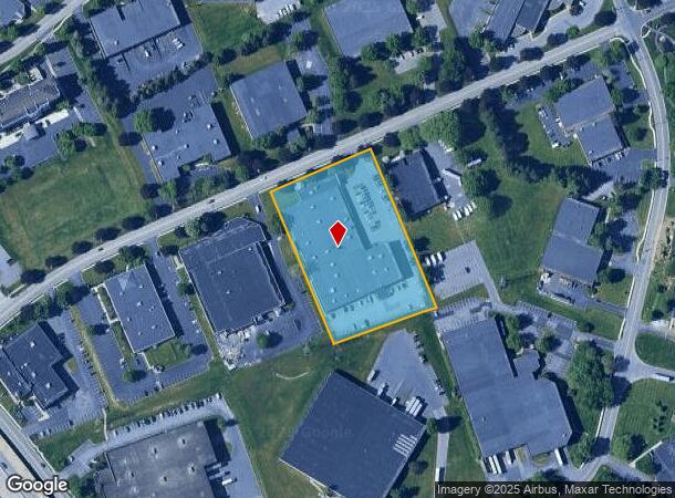  1816 Colonial Village Ln, Lancaster, PA Parcel Map