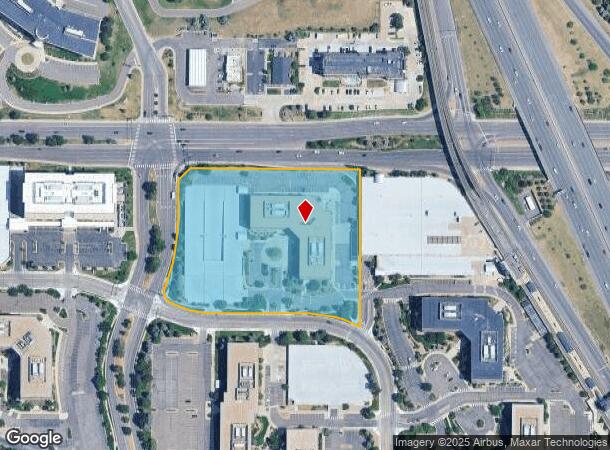  9401 E Panorama Cir, Englewood, CO Parcel Map
