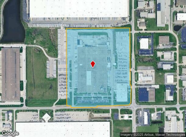 7310 W Morris St, Indianapolis, IN Parcel Map