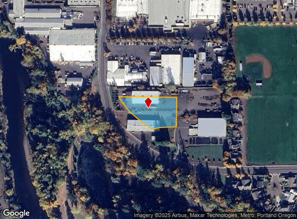  1144 Sw Berg Pkwy, Canby, OR Parcel Map