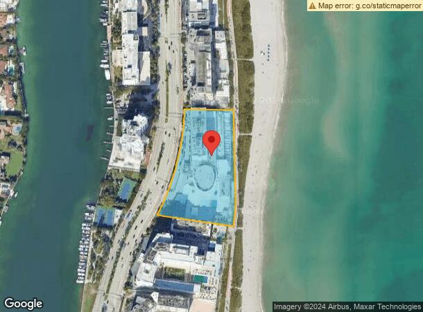  5445 Collins Ave, Miami Beach, FL Parcel Map