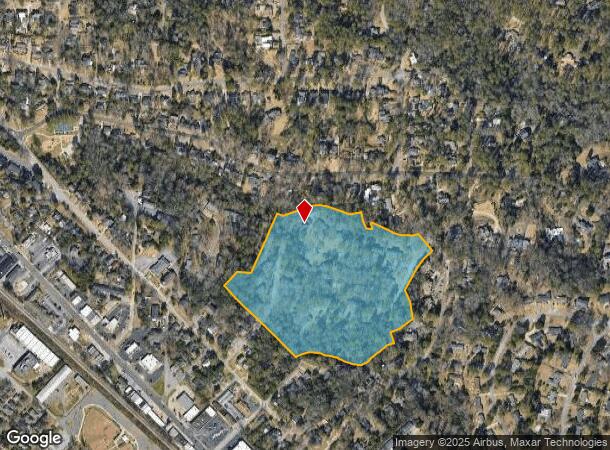 376 Vista Cir, Macon, GA Parcel Map