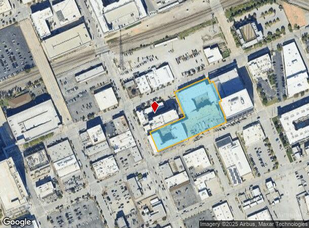  127 S Elgin Ave E, Tulsa, OK Parcel Map