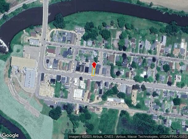 213 Jefferson St, Hanover, IL Parcel Map