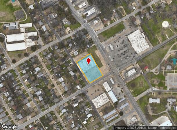  1911 Park Lake Dr, Waco, TX Parcel Map