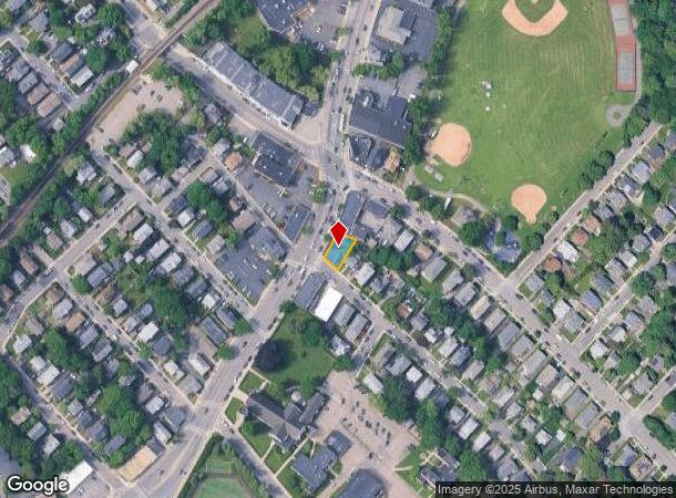  2046 Centre St, West Roxbury, MA Parcel Map