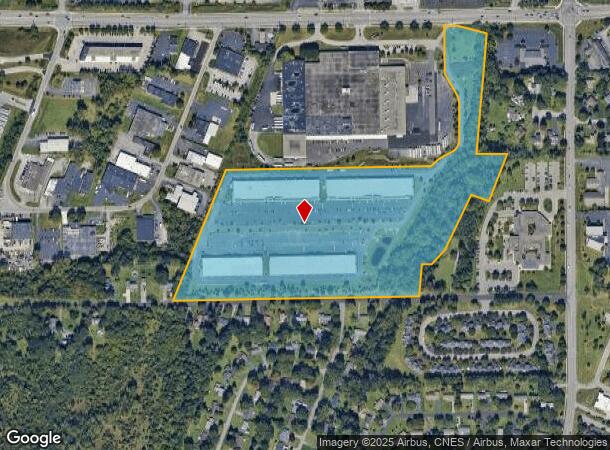  1565 Jefferson Rd, Rochester, NY Parcel Map