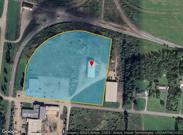 444 Birch St, Prentice, WI Parcel Map