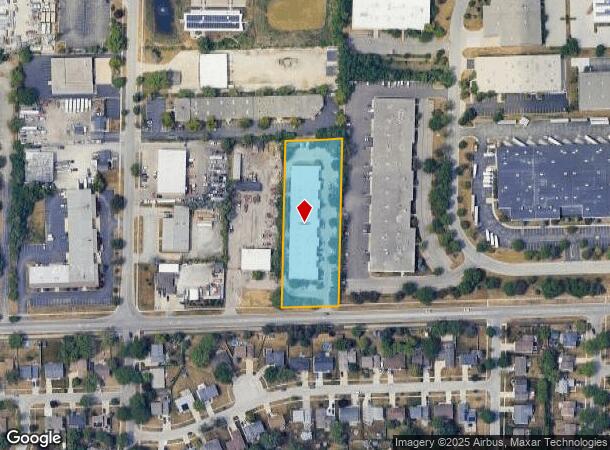 800 Central Ave, Roselle, IL Parcel Map