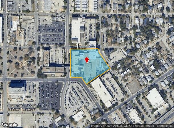  1310 Mccullough Ave, San Antonio, TX Parcel Map