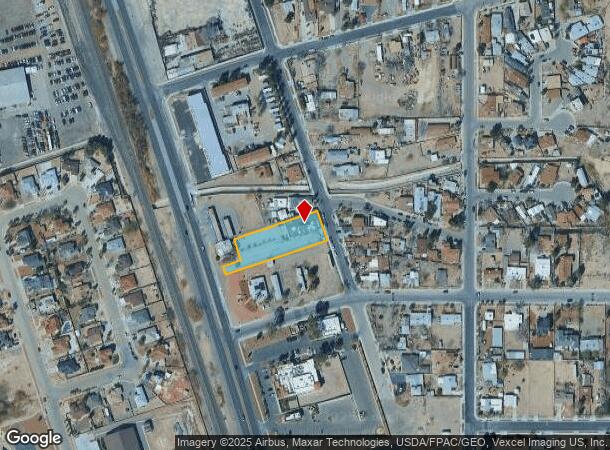 5824 Doniphan Dr, El Paso, TX Parcel Map