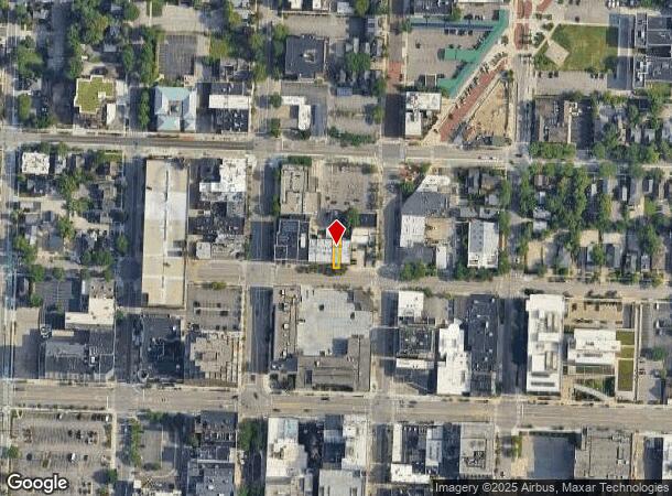  115 E Ann St, Ann Arbor, MI Parcel Map