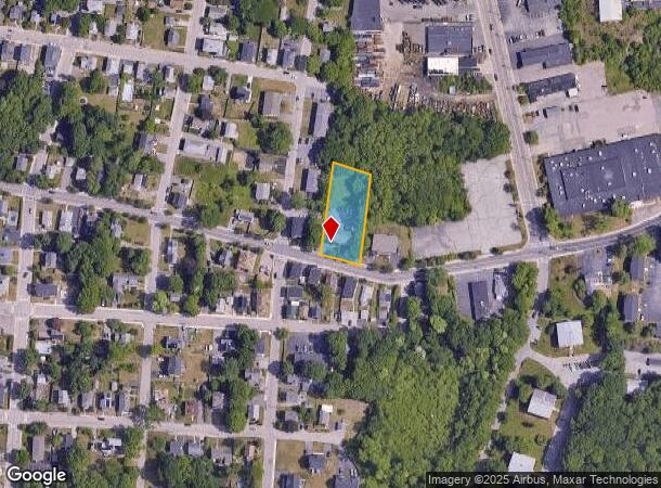 96 Maple St, Attleboro, MA Parcel Map