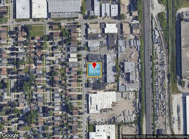  1605 N 31St Ave, Melrose Park, IL Parcel Map