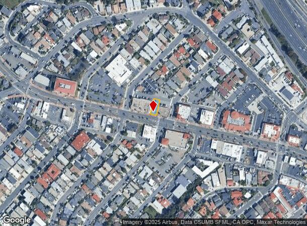 711 N El Camino Real, San Clemente, CA Parcel Map