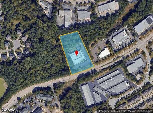  1605 Nw Maynard Rd, Cary, NC Parcel Map