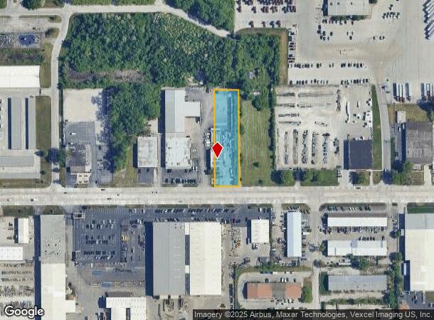  3000 W 167Th St, Markham, IL Parcel Map