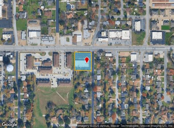 201 W Bedford Euless Rd, Hurst, TX Parcel Map