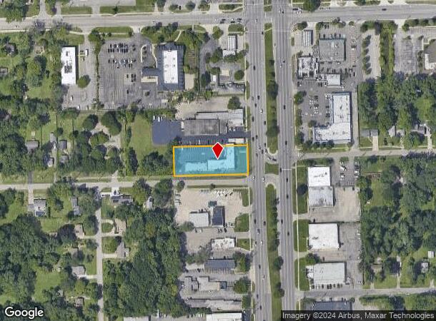  22511 Telegraph Rd, Southfield, MI Parcel Map