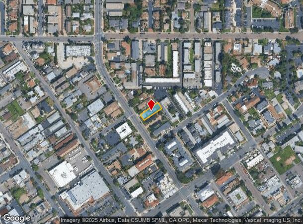 2774 Jefferson St, Carlsbad, CA Parcel Map