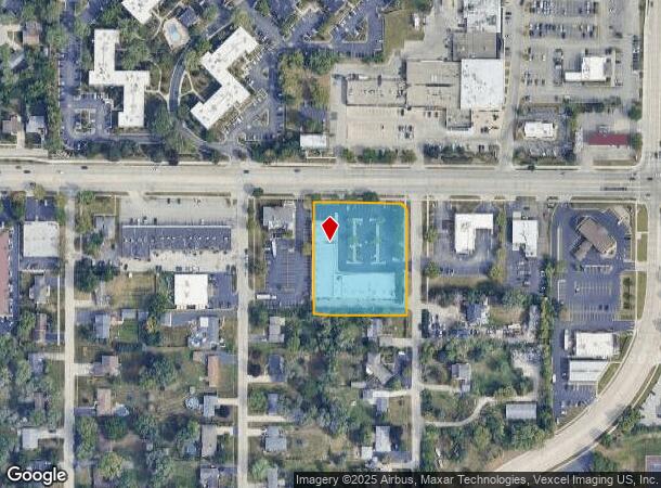 125 W Dundee Rd, Buffalo Grove, IL Parcel Map