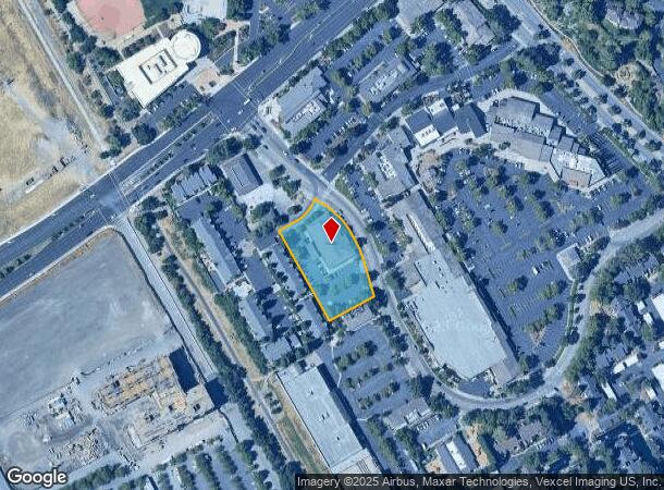 1081 Market Pl, San Ramon, CA Parcel Map