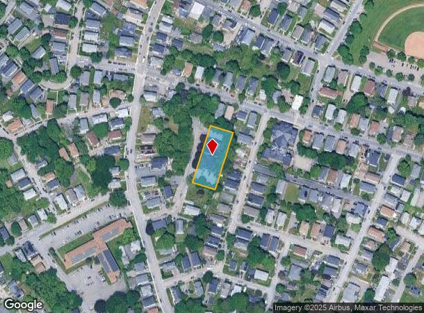 16 Svea St, Worcester, MA Parcel Map