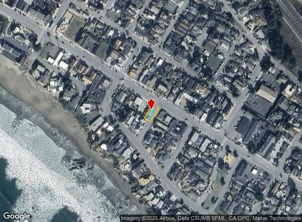 98 S Ocean Ave, Cayucos, CA Parcel Map