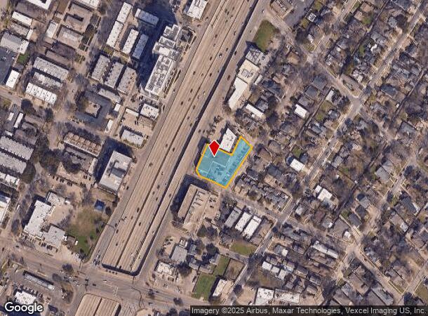  4300 N Central Expy, Dallas, TX Parcel Map