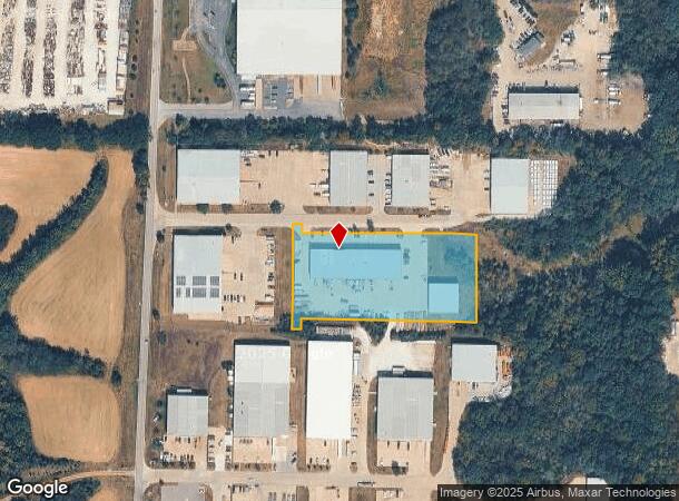 1036 Liberty Industrial Dr, O Fallon, MO Parcel Map
