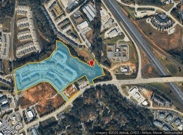  8001 Pointe Grand Pl, Simpsonville, SC Parcel Map