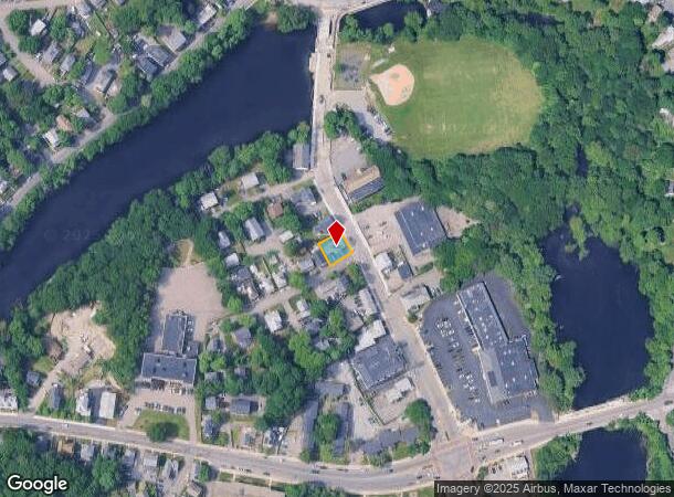  3 Chauncey St, Dedham, MA Parcel Map