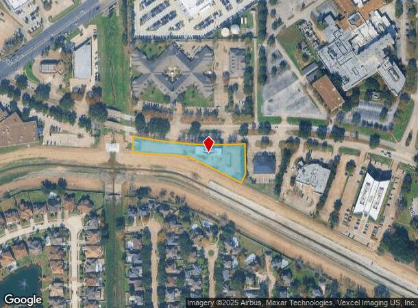 11455 Fallbrook Dr, Houston, TX Parcel Map
