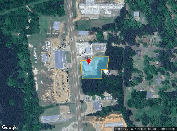  1306 Highway 35 N, Carthage, MS Parcel Map