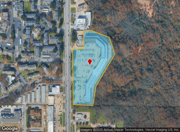 2301 N Collins St, Arlington, TX Parcel Map