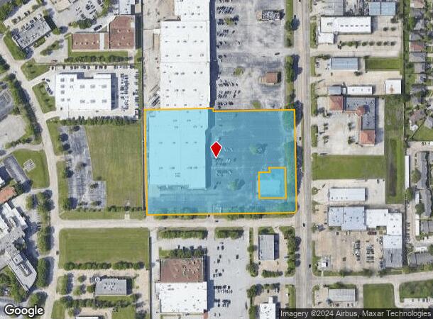  10701 Jones Rd, Houston, TX Parcel Map