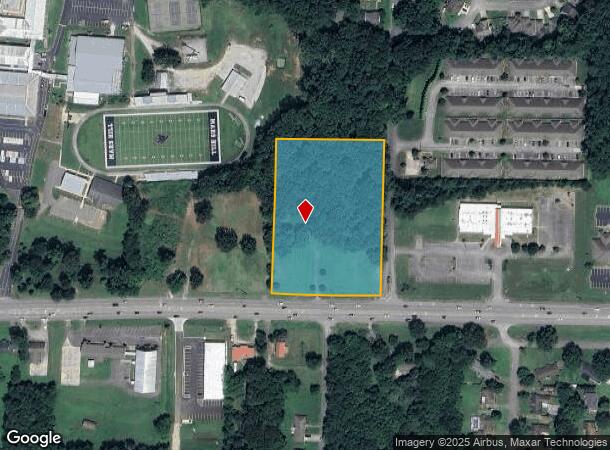 650 Cox Creek Pky, Florence, AL Parcel Map